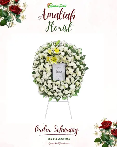 Krans Bunga Duka Karya Bhakti